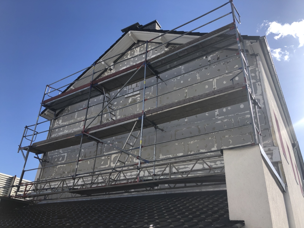 Hausfassade dämmen Recklinghausen Dämmung Malerarbeiten