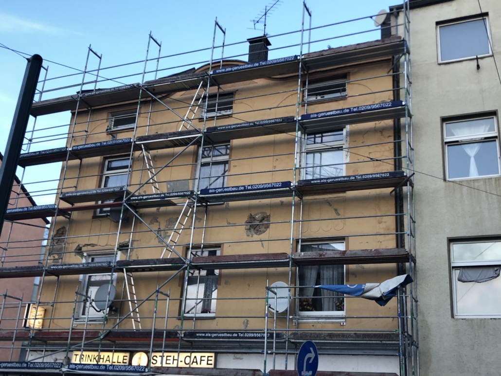Hausfassade sanieren Recklinghausen streichen Malerarbeiten