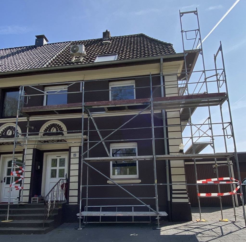 Hausfassade dämmen Recklinghausen Dämmung Malerarbeiten