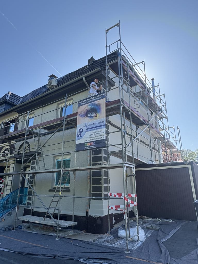Fassadenanstrich Herten, Herne, Essen, Gelsenkirchen, Gladbeck